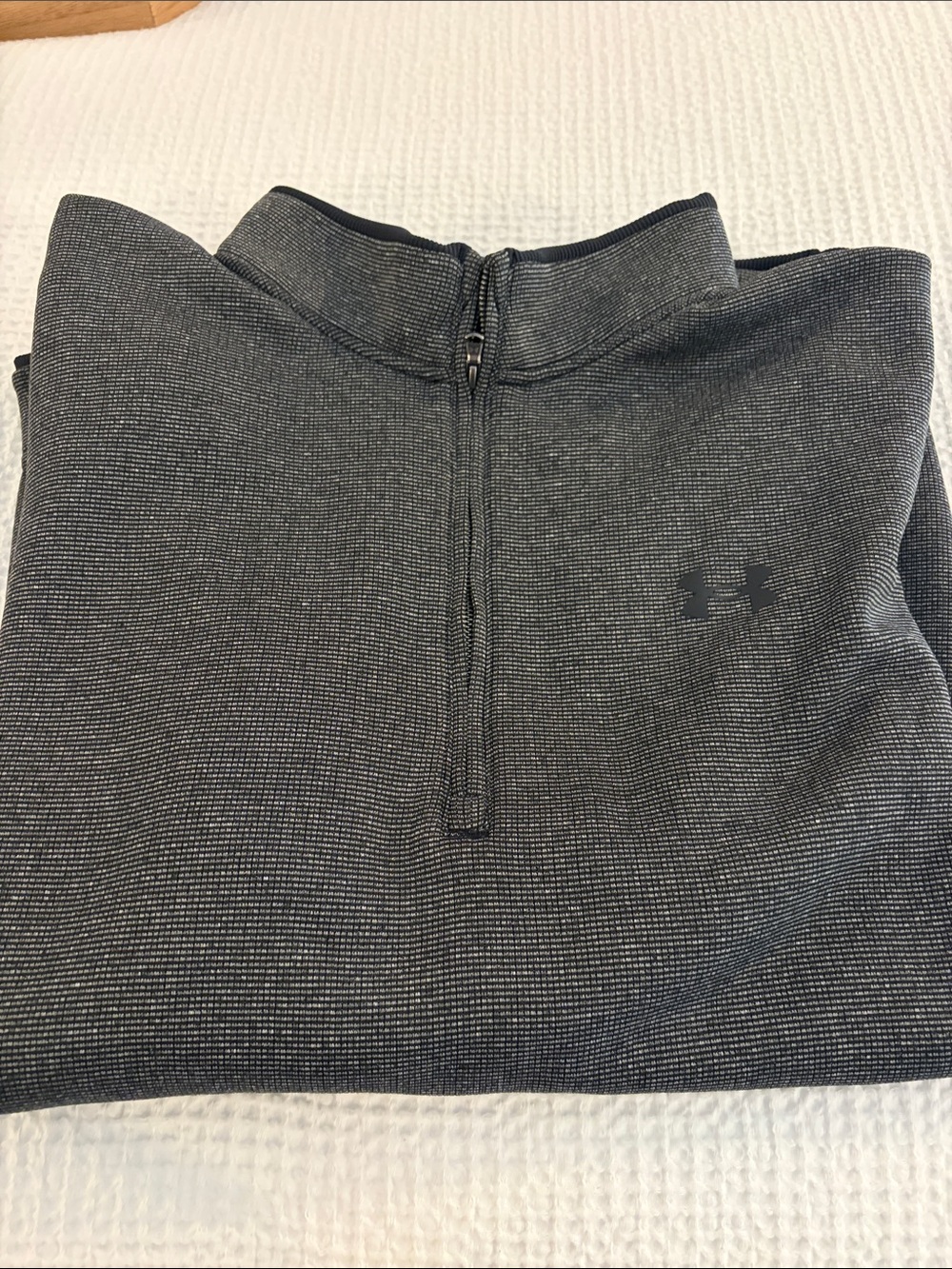 Under Armour Men’s Charcoal Half-Zip Performance Sweater